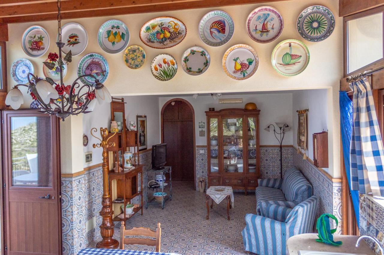 Villa Azzurra Con Vista Sul Mare 圣维托罗卡波 外观 照片